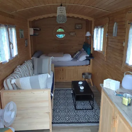 カントリーハウス Les Roulottes Du Moulin De Palet