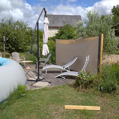 Les Roulottes Du Moulin De Palet カントリーハウス *